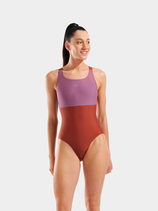 Женский купальник Arena SOLID SWIMSUIT RACER BACK модель 011414-409 Фото