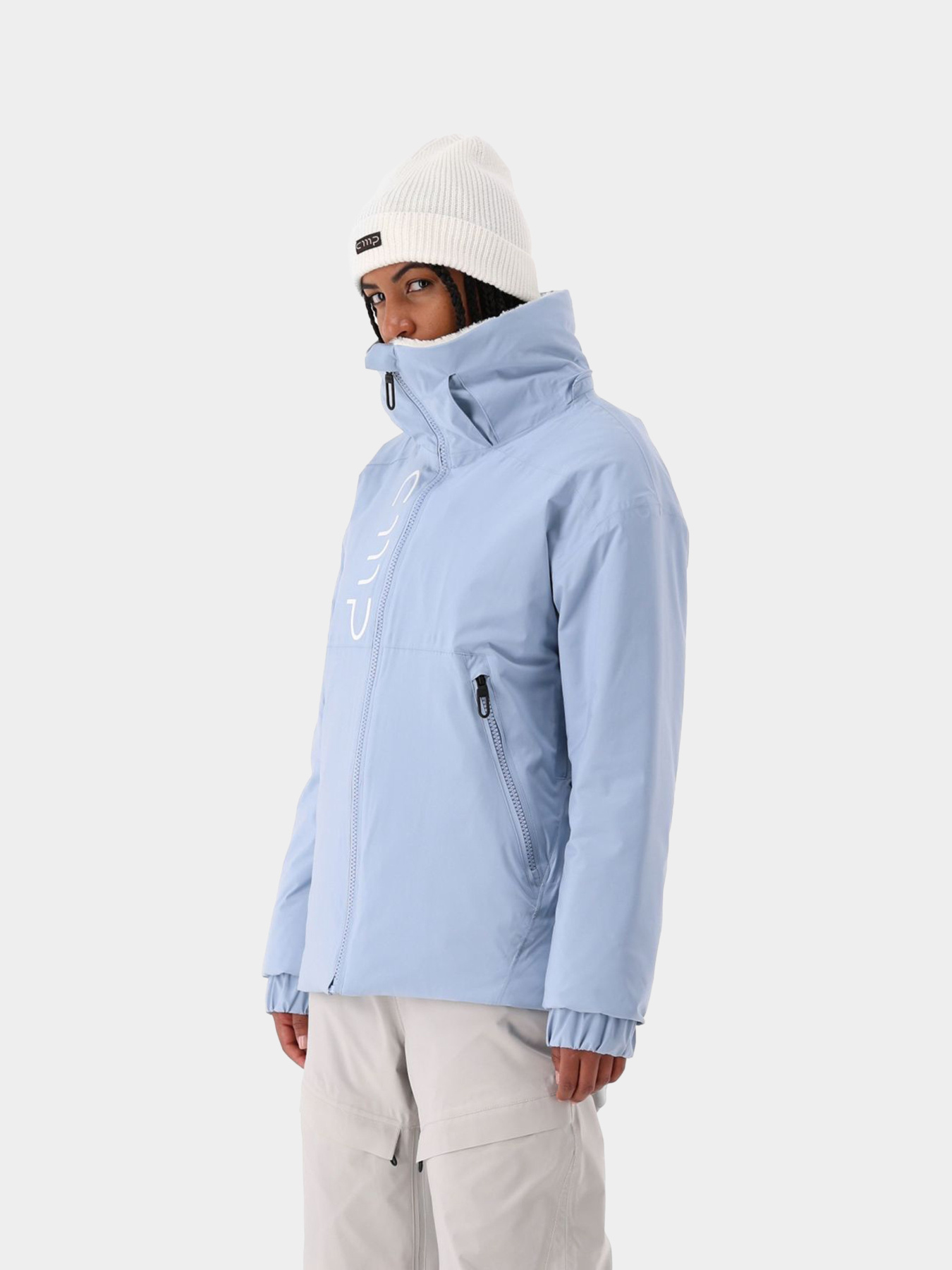 Женская куртка для сноуборда CMP JACKET FIX HOOD FEEL WARM модель 35W4526-L210 Фото