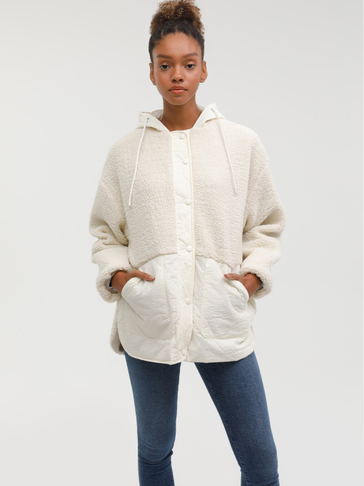 Куртки и дубленки Lumberjack W-CT2008 HANNAH TEDDY JAC модель 101167546 Фото