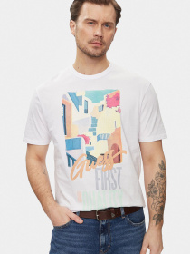 Мужская белая футболка модель M4GI23.K8FQ4;G011 Мужская белая футболка модель M4GI23.K8FQ4;G011 Фото