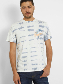 Мужская белая футболка модель M4GI46.K9RM1;FB3X Мужская белая футболка модель M4GI46.K9RM1;FB3X Фото