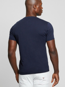 Мужская темно-синяя футболка модель M4GP39.K7HD0;G7V2 Мужская темно-синяя футболка модель M4GP39.K7HD0;G7V2 Фото
