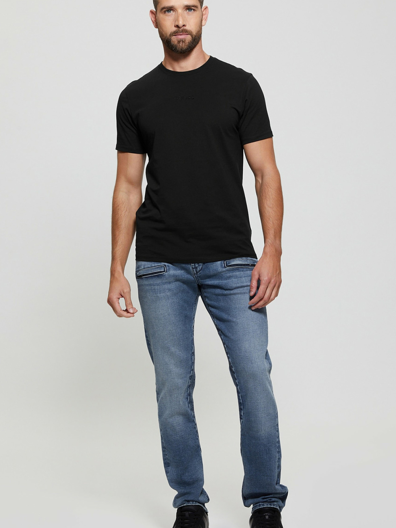 Футболка GUESS модель M4GP39.K7HD0;JBLK Фото