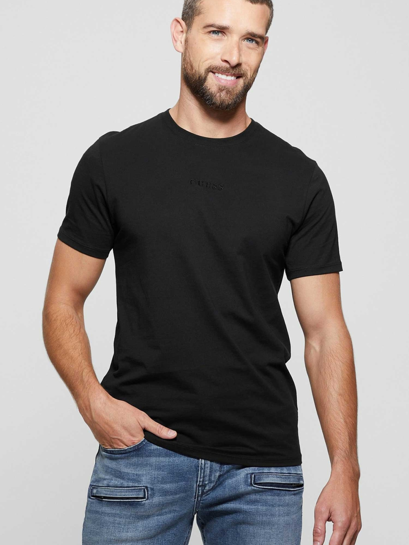Футболка GUESS модель M4GP39.K7HD0;JBLK Фото