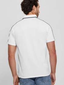 Чоловіче біле поло модель M4YP40.KARS0;G011 Чоловіче біле поло модель M4YP40.KARS0;G011 Фото