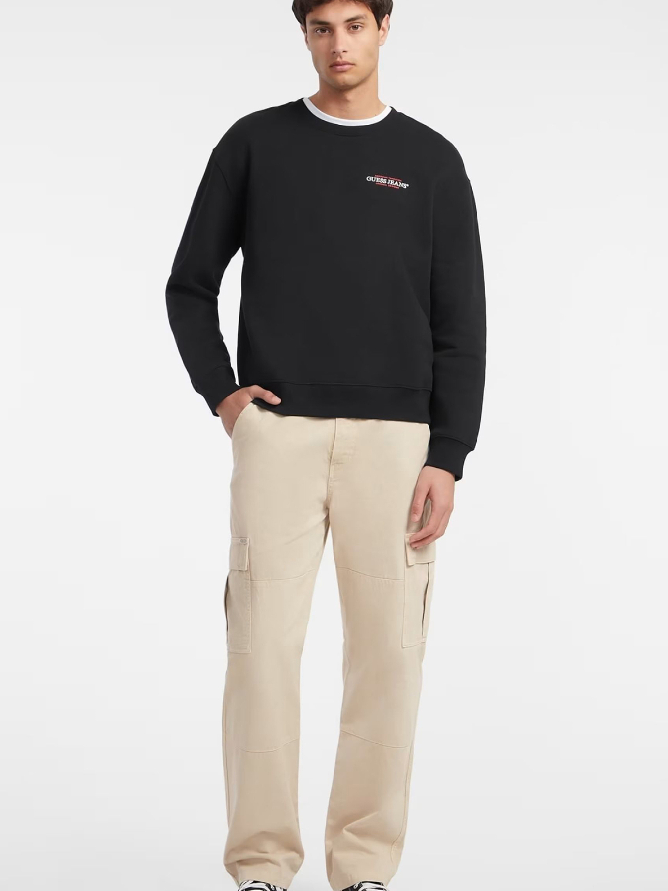 Мужской черный свитшот модель M4YQ17.K9V31;JBLK Фото