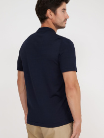 Чоловіче темно-синє поло модель M4YR00.Z3DM0;G7V2 Чоловіче темно-синє поло модель M4YR00.Z3DM0;G7V2 Фото
