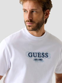 Мужская белая футболка модель M5BI05.I3Z14;G011 Мужская белая футболка модель M5BI05.I3Z14;G011 Фото