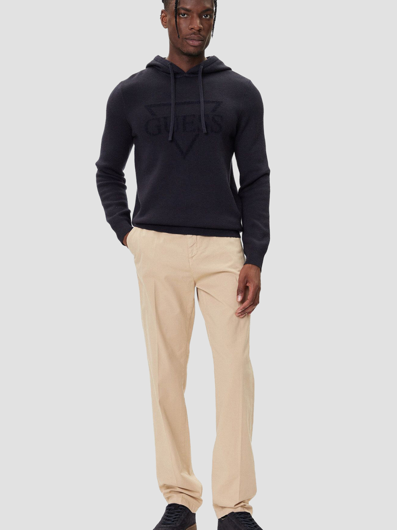 Чоловіче темно-синє худі модель M5BR18.Z0470;G7V2 Фото