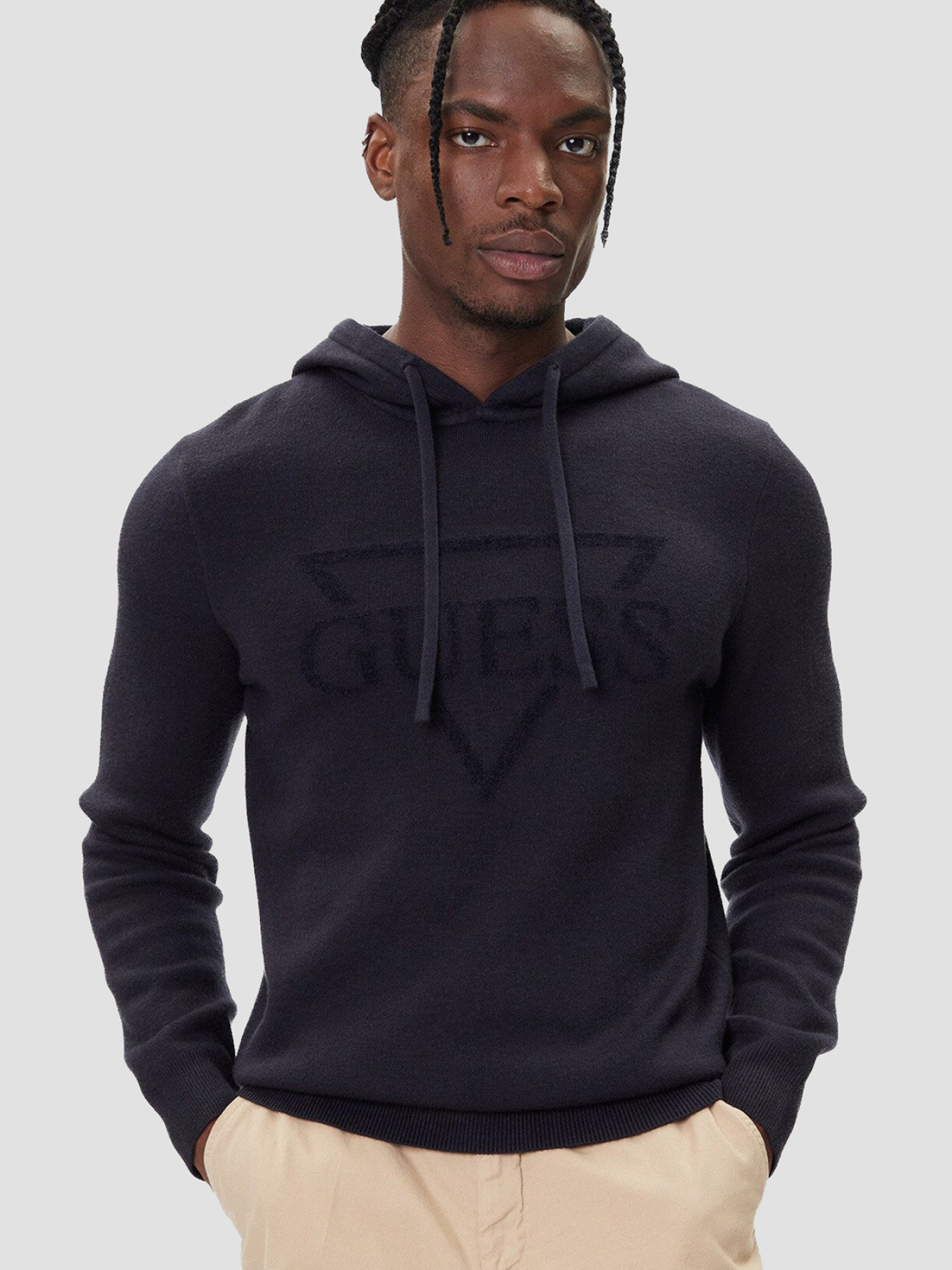Чоловіче темно-синє худі модель M5BR18.Z0470;G7V2 Фото