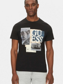 Мужская черная футболка модель M5GI04.I3Z14;JBLK Мужская черная футболка модель M5GI04.I3Z14;JBLK Фото