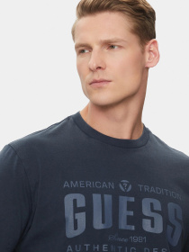 Мужская темно-синяя футболка модель M5GI27.KBW41;F73J Мужская темно-синяя футболка модель M5GI27.KBW41;F73J Фото