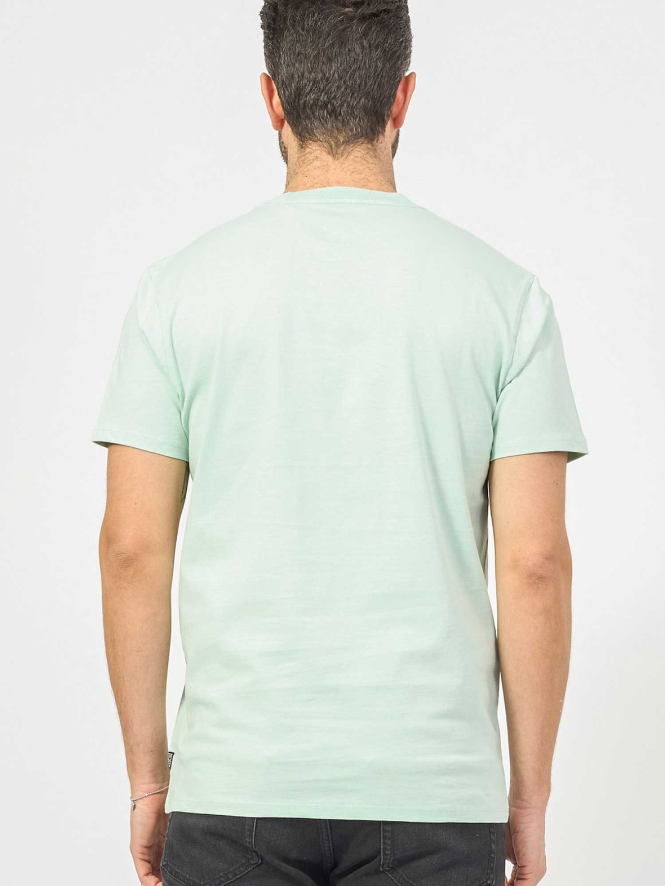 Мужская мятная футболка модель M5GI27.KBW41;F8BD Мужская мятная футболка модель M5GI27.KBW41;F8BD Фото