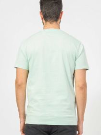 Мужская мятная футболка модель M5GI27.KBW41;F8BD Мужская мятная футболка модель M5GI27.KBW41;F8BD Фото