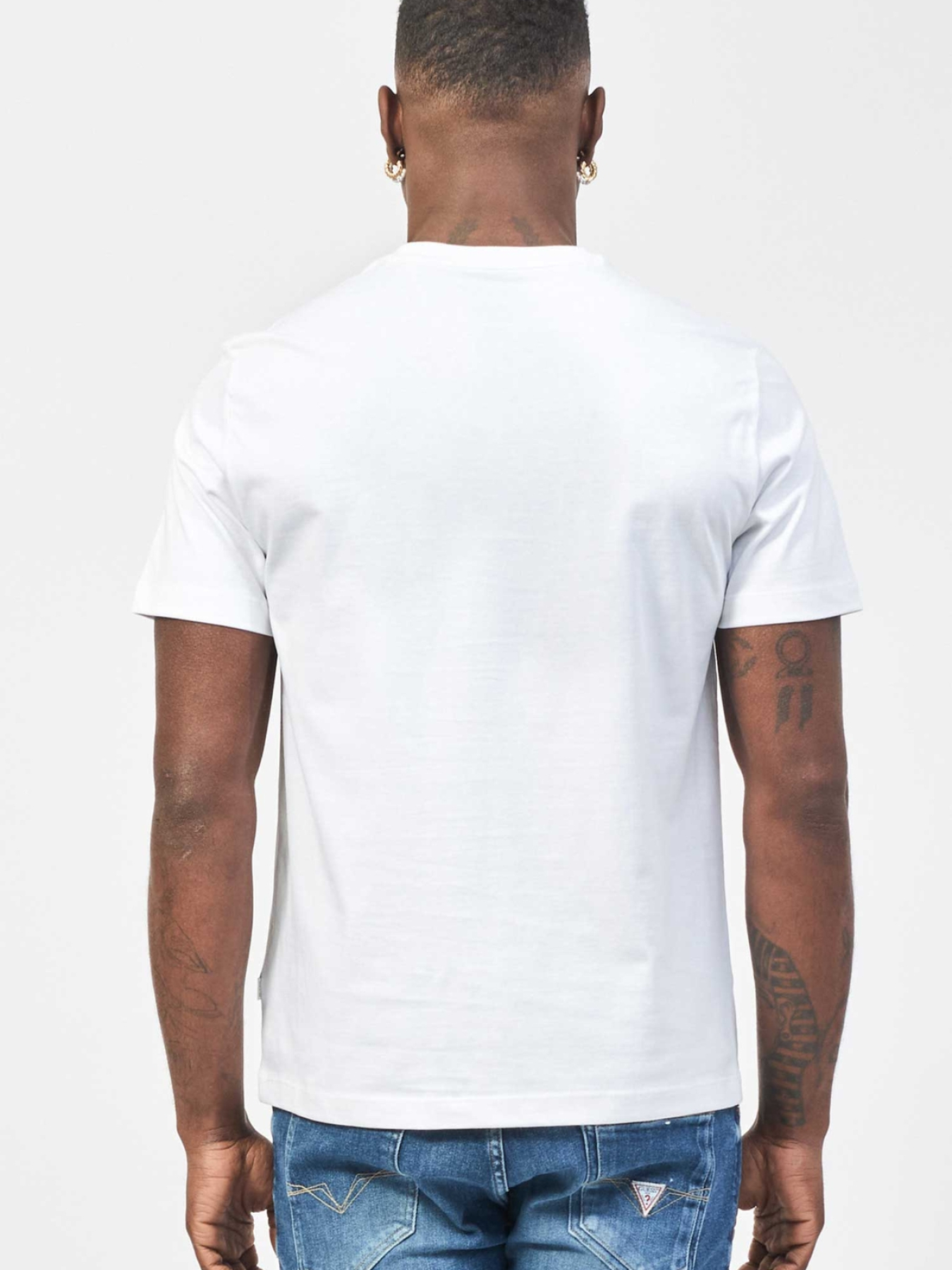 Чоловіча біла футболка модель M5GI55.K8FQ4;G011 Фото