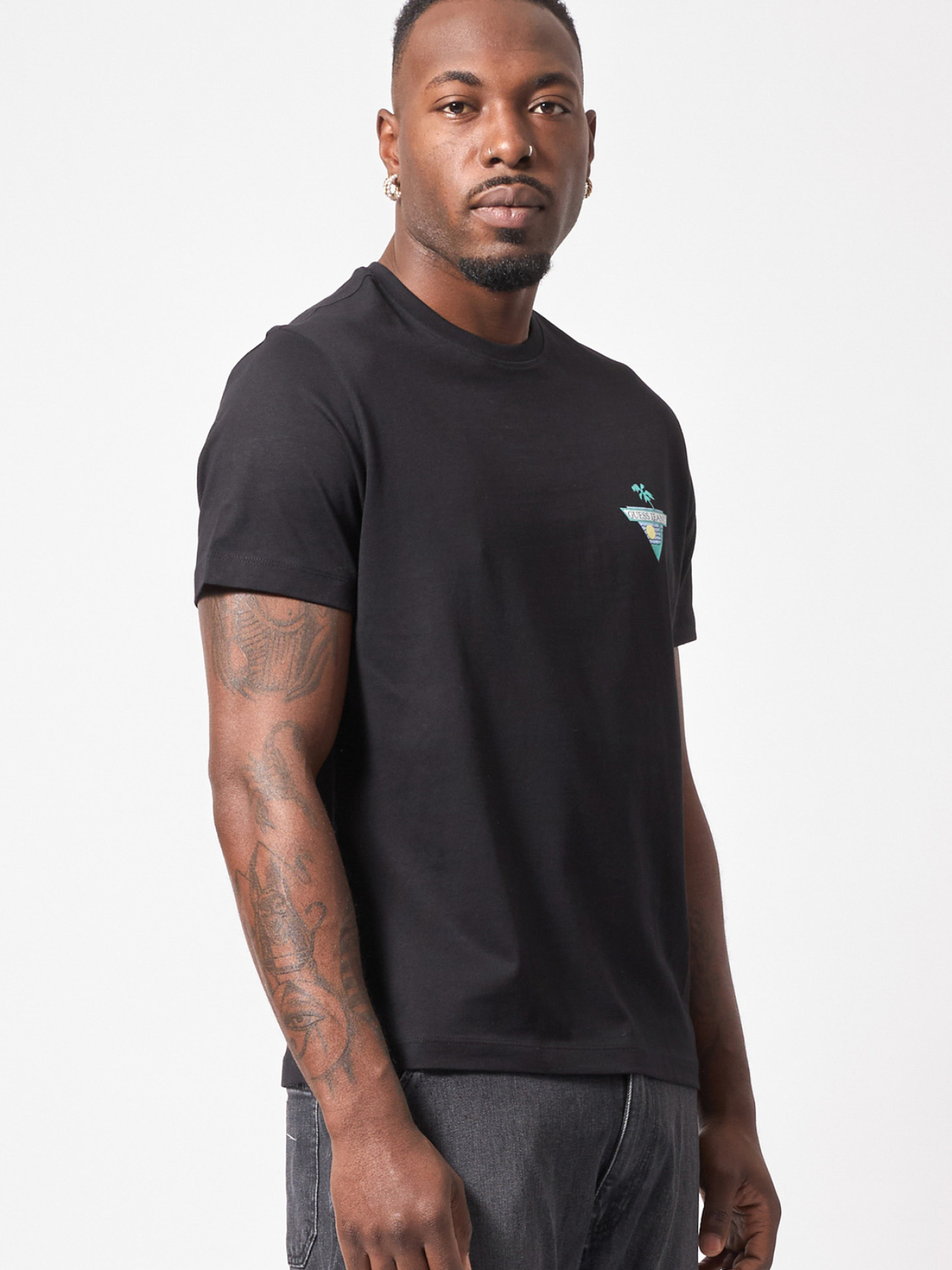 Футболка Guess Jeans модель M5GI55.K8FQ4;JBLK Фото