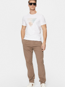 Мужская белая футболка модель M5RI14.J1314;G011 Мужская белая футболка модель M5RI14.J1314;G011 Фото