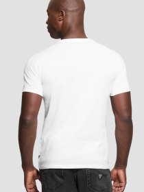 Мужская белая футболка модель M5RI50.K9RM1;G011 Мужская белая футболка модель M5RI50.K9RM1;G011 Фото