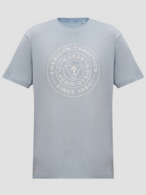 Чоловіча блакитна футболка модель M5RI61.K9RM1;F7MH Чоловіча блакитна футболка модель M5RI61.K9RM1;F7MH Фото