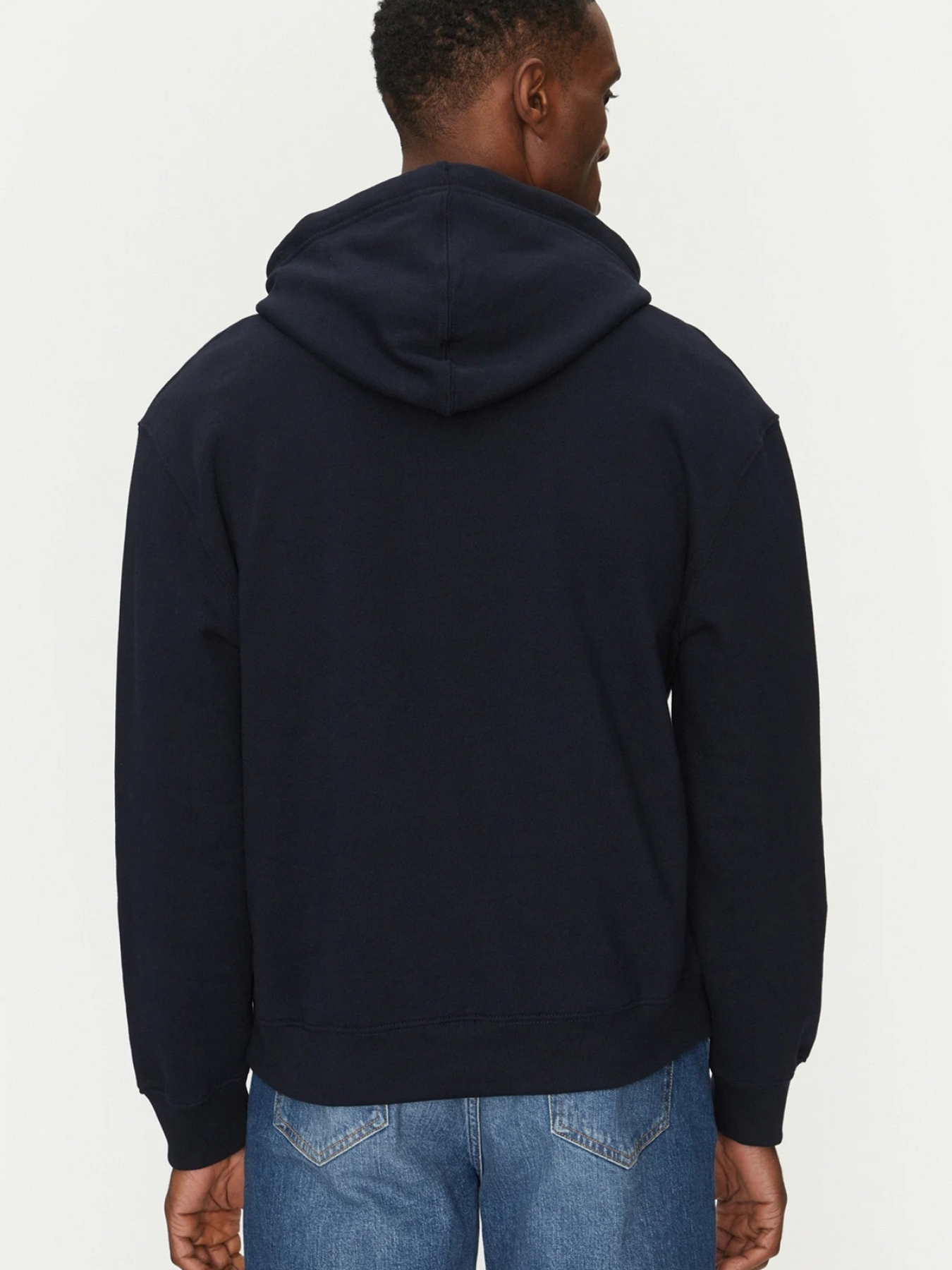 Мужское темно-синее худи модель M5RQ38.KCPR1;A71W Фото