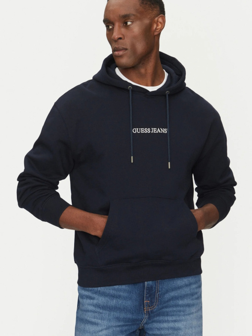 Мужское темно-синее худи модель M5RQ38.KCPR1;A71W Фото