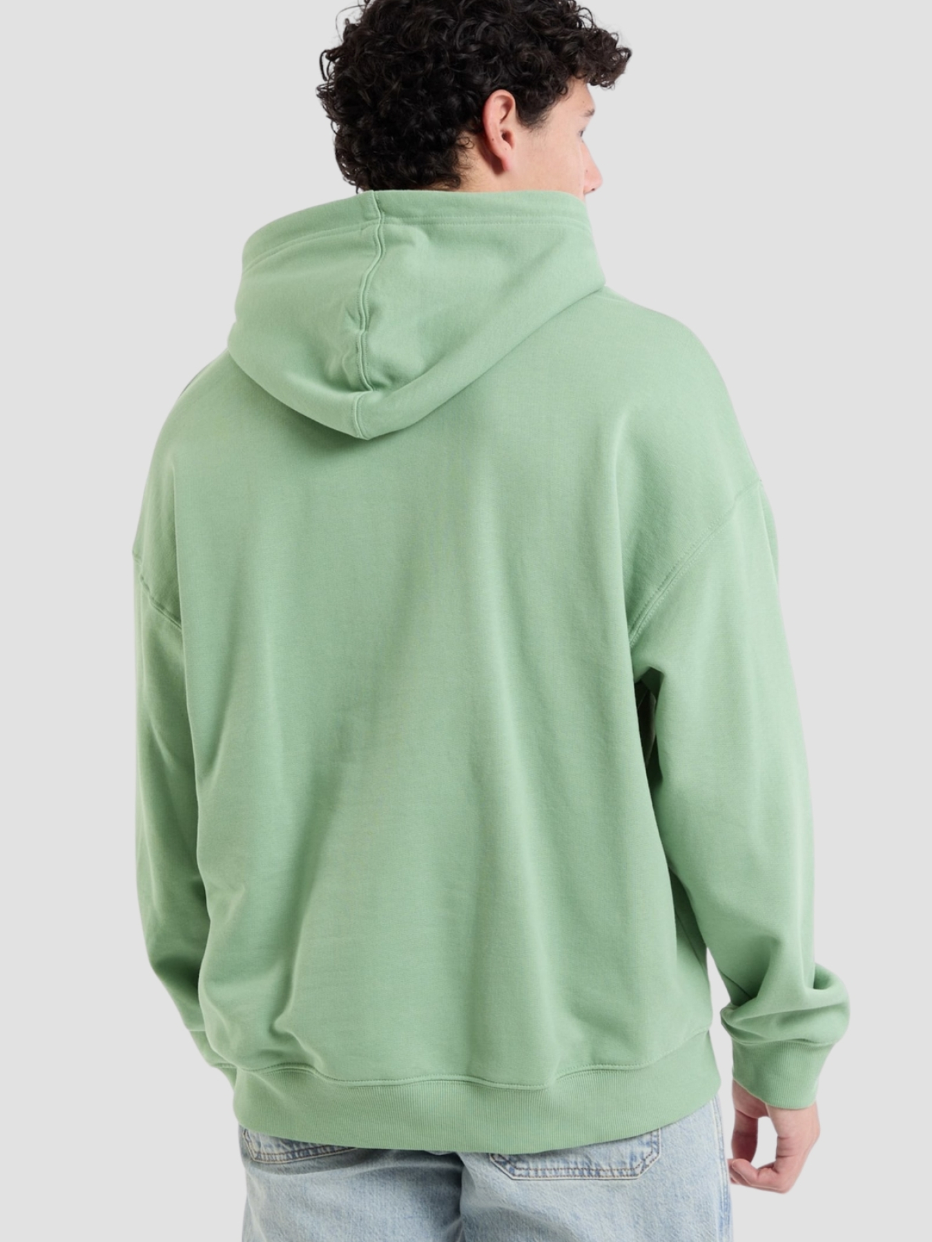Мужское салатовое худи модель M5RQ39.KCPR1;G8EJ Фото