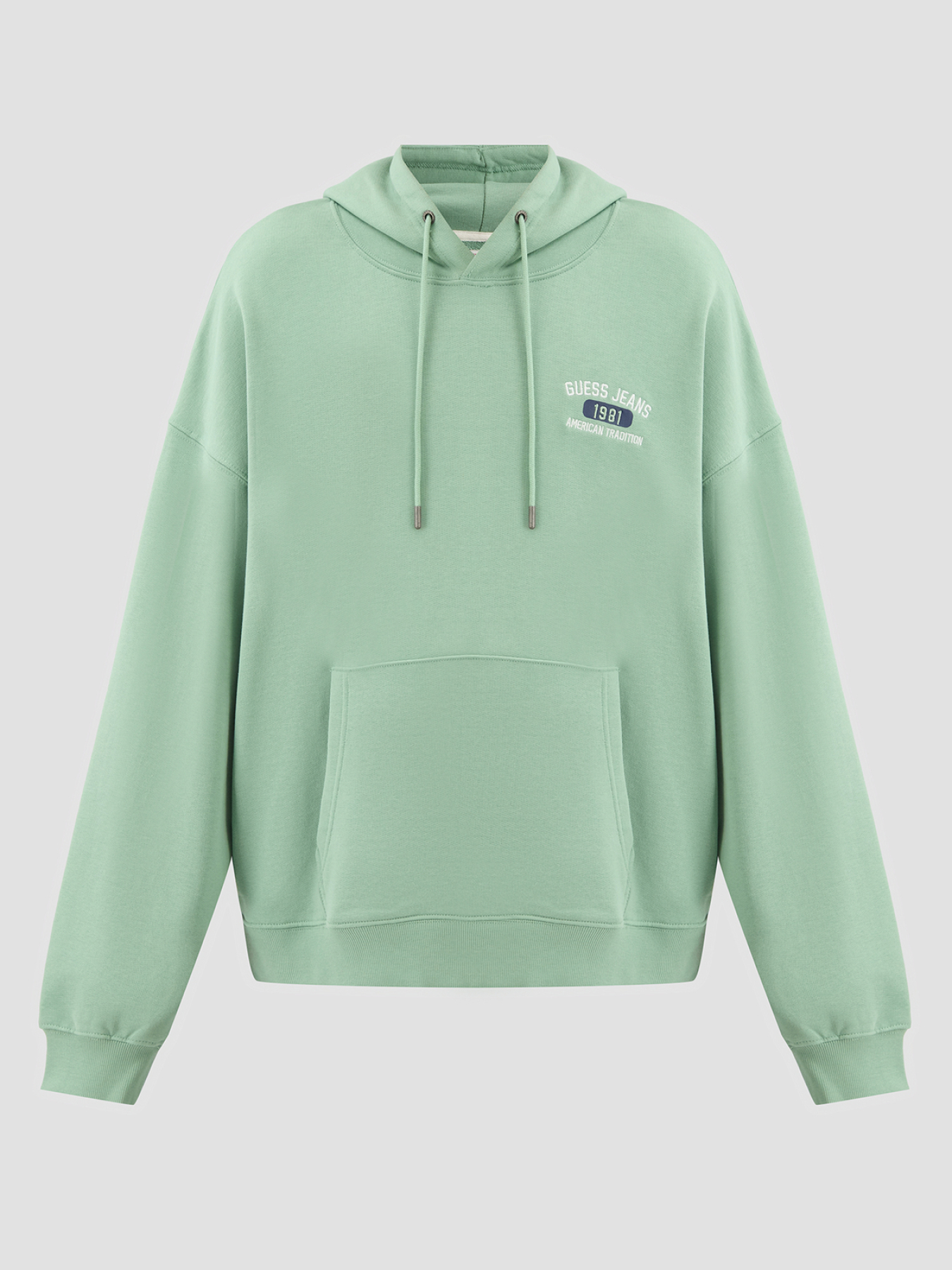 Мужское салатовое худи модель M5RQ39.KCPR1;G8EJ Фото