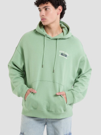 Мужское салатовое худи модель M5RQ39.KCPR1;G8EJ Фото