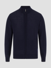 Чоловічий темно-синій вовняний кардиган модель M5RR38.Z3LZ0;G7V2 Фото