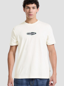 Чоловіча біла футболка модель M5YI07.K8FQ4;G054 Фото