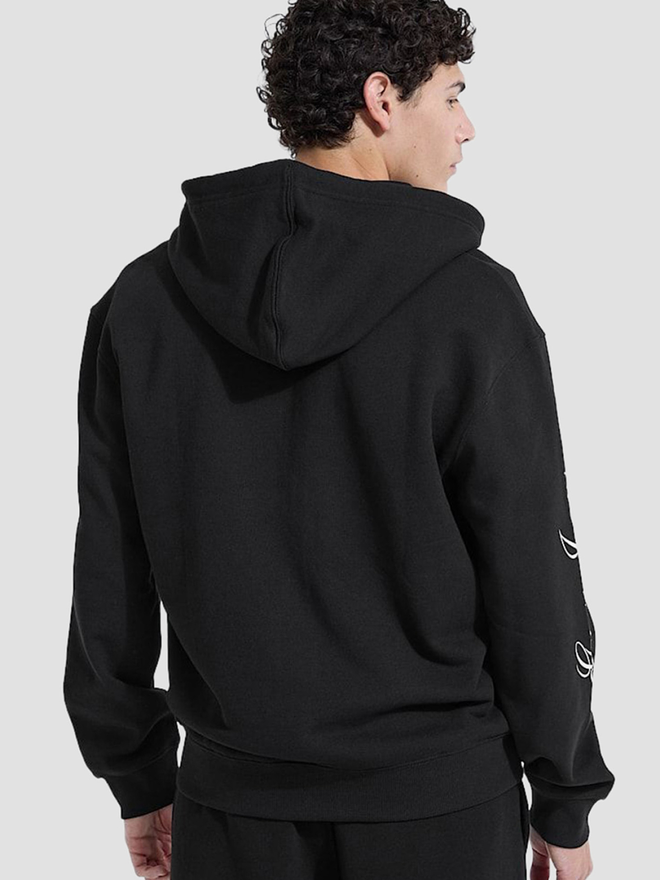 Мужское черное худи модель M5YQ15.KCPR1;JBLK Фото