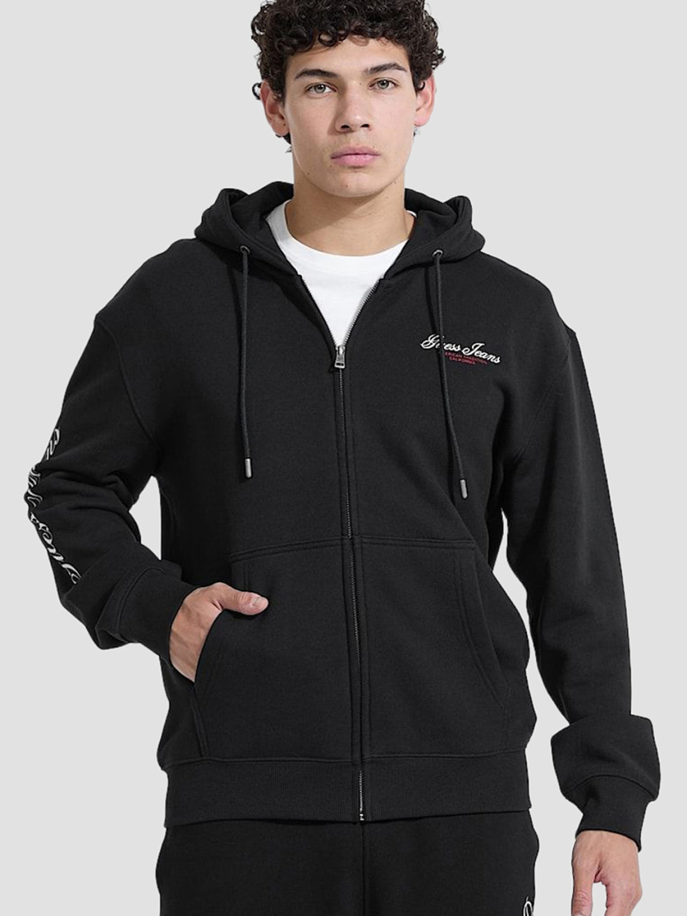 Мужское черное худи модель M5YQ15.KCPR1;JBLK Фото