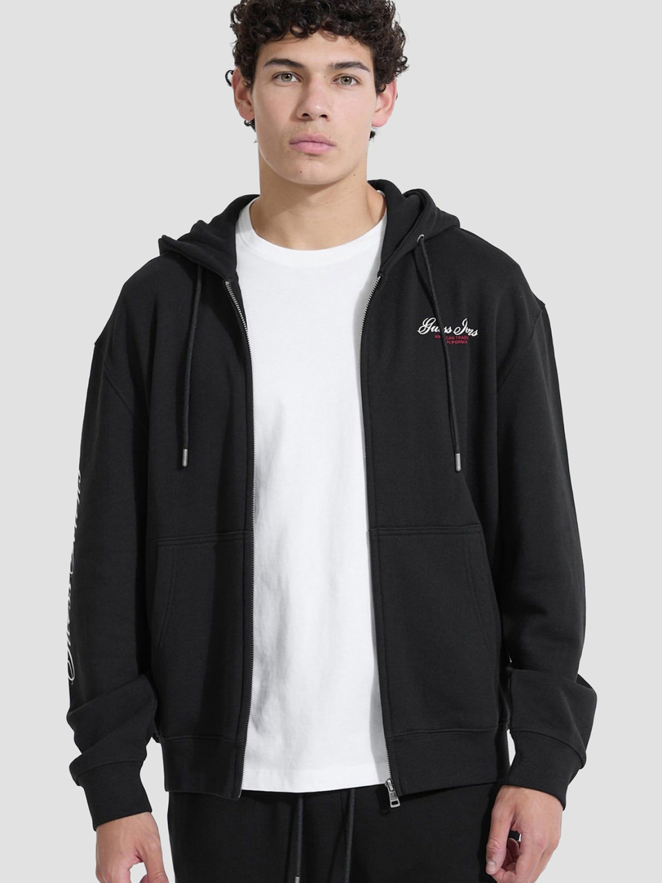 Мужское черное худи модель M5YQ15.KCPR1;JBLK Фото