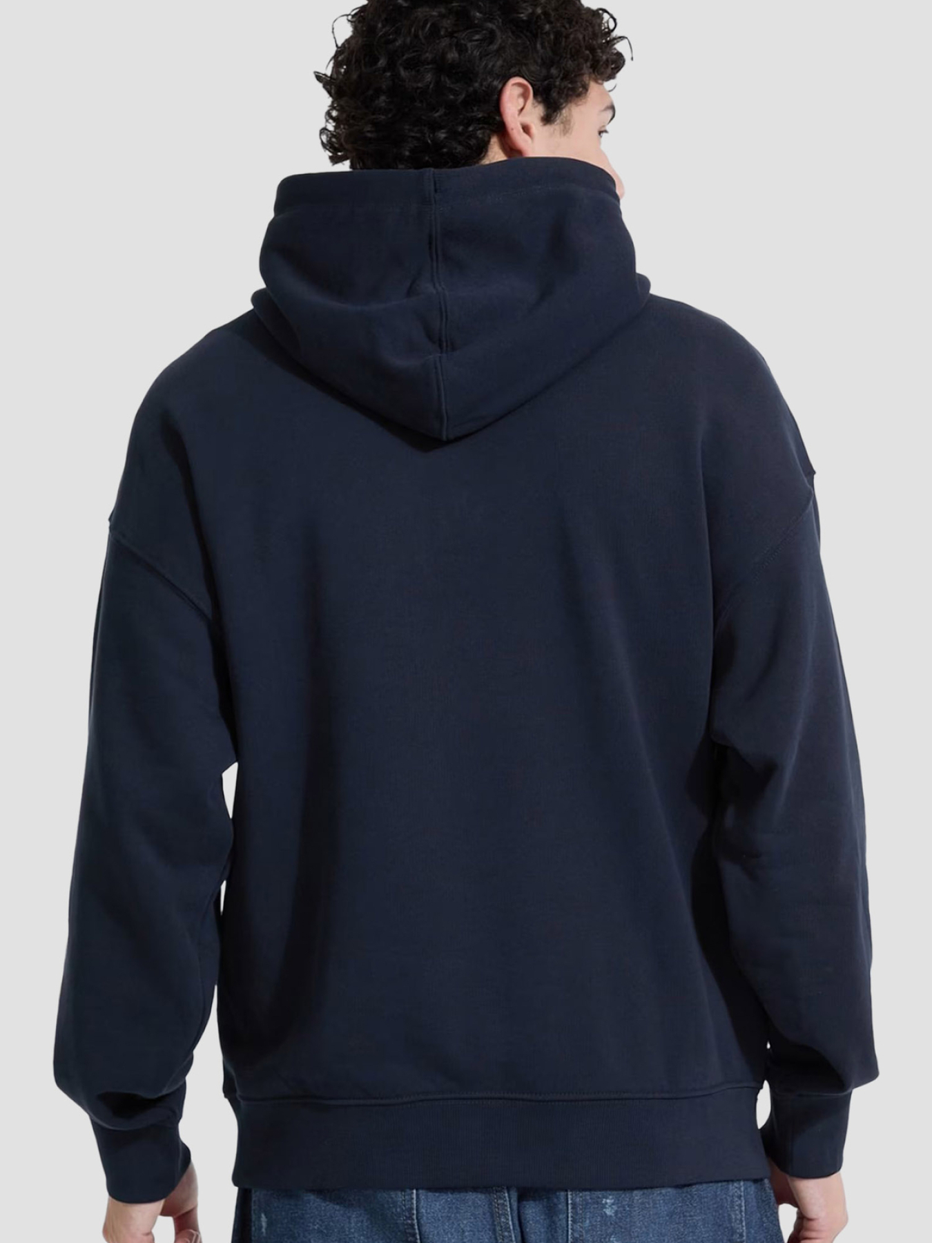 Мужское темно-синее худи модель M5YQ16.KCPR1;A71W Фото