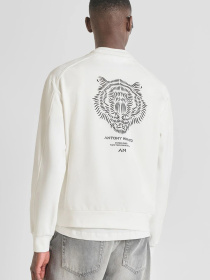 Мужской белый свитшот модель MMFL01076.FA150222;1011 Фото