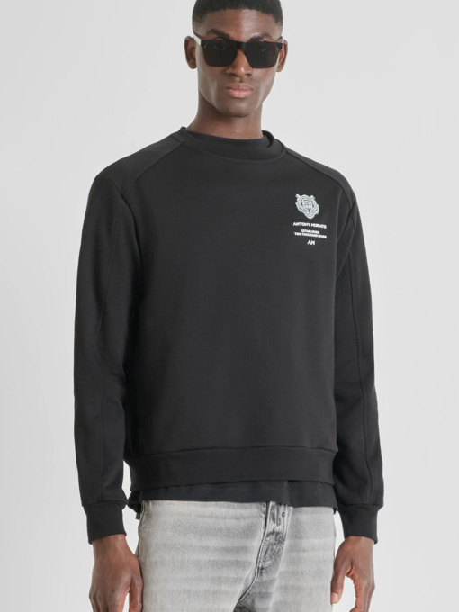 Чоловічий чорний світшот модель MMFL01076.FA150222;9000 Фото