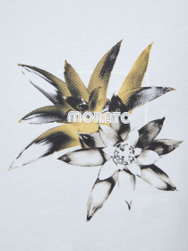 Чоловіча біла футболка модель MMKS02402.FA100144;1000 Фото