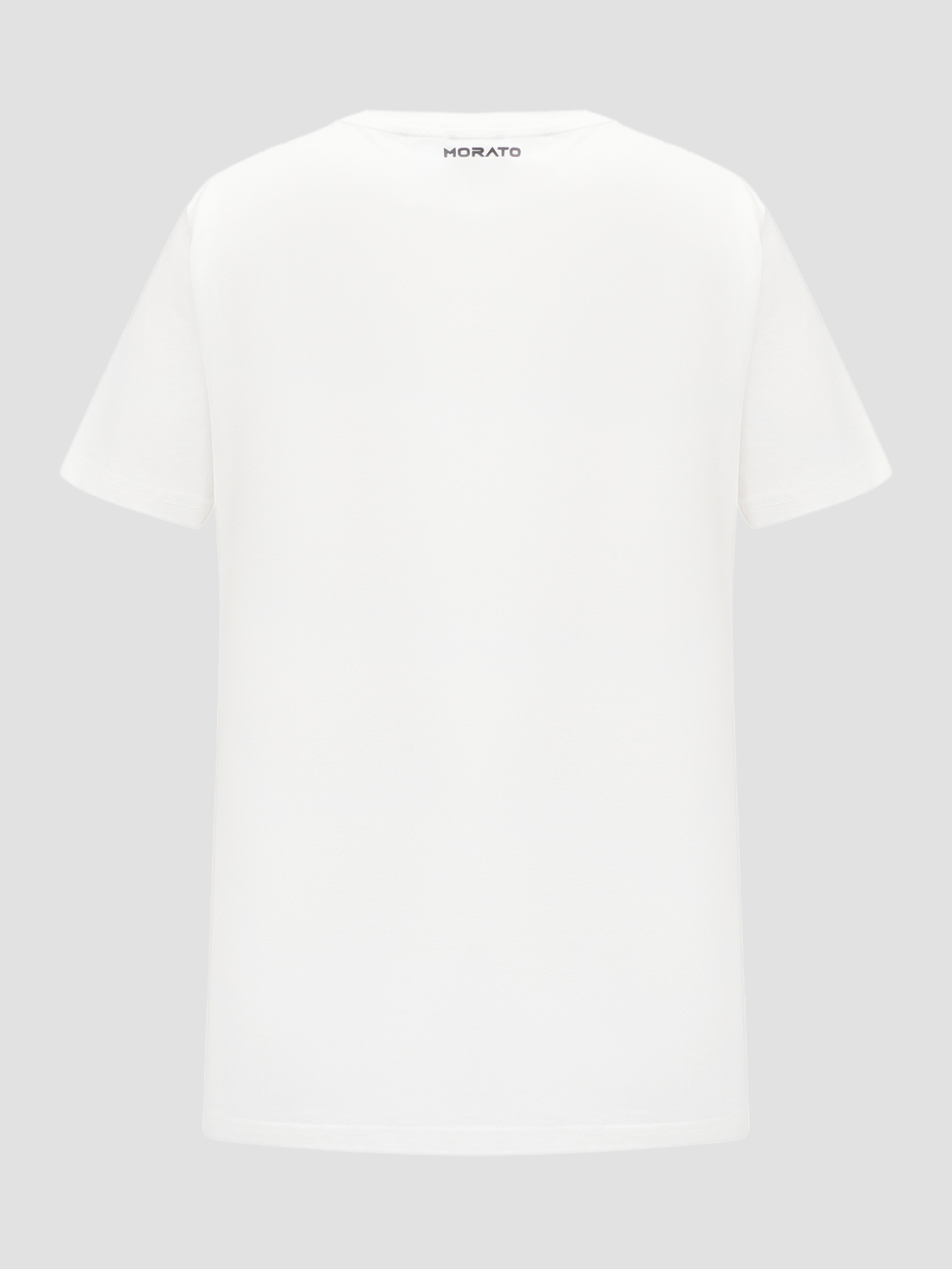 Чоловіча біла футболка модель MMKS02442.FA100240;1011 Фото