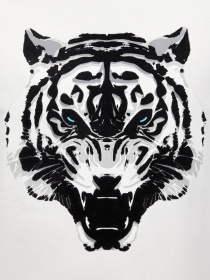 Чоловіча біла футболка модель MMKS02442.FA100240;1011 Фото