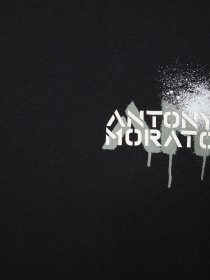 Мужская черная футболка модель MMKS02571.FA100240;9000 Фото