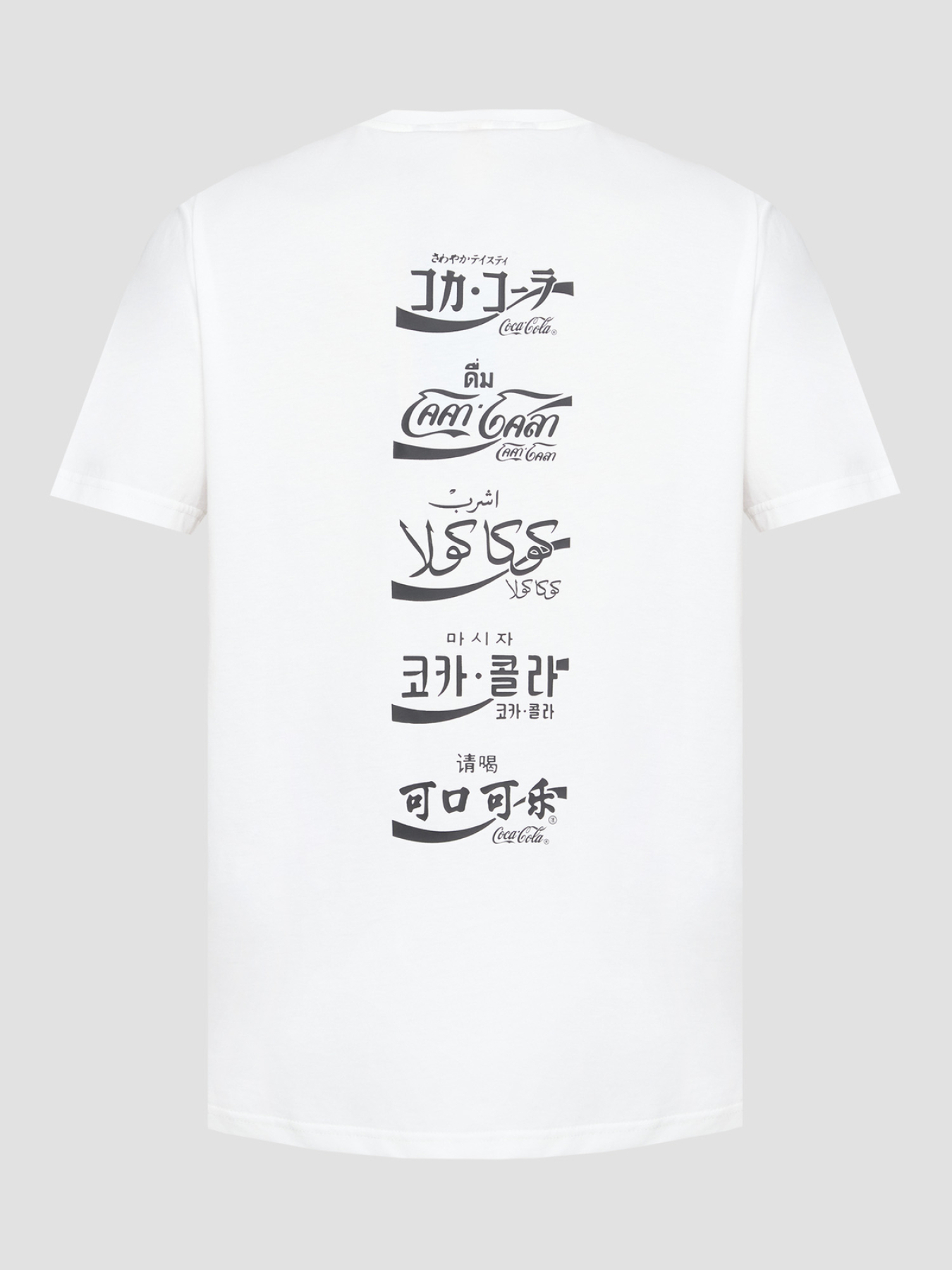 Чоловіча біла футболка Antony Morato x Coca Cola модель MMKS02580.FA100240;1011 Фото