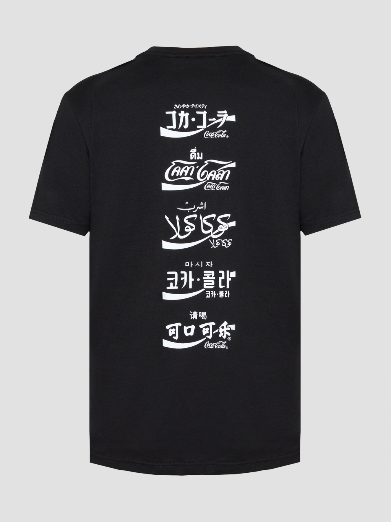 Мужская черная футболка Antony Morato x Coca Cola модель MMKS02580.FA100240;9000 Фото