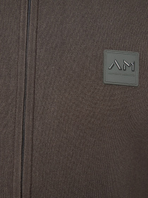 Мужской темно-коричневый кардиган модель MMSW01441.YA500002;4089 Фото