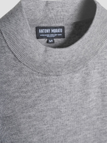 Чоловічий світло-сірий джемпер модель MMSW01523.YA400145;9013 Фото