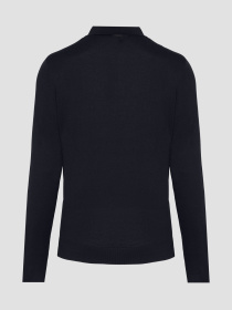 Мужское темно-синее поло модель MMSW01539.YA400145;7073 Фото