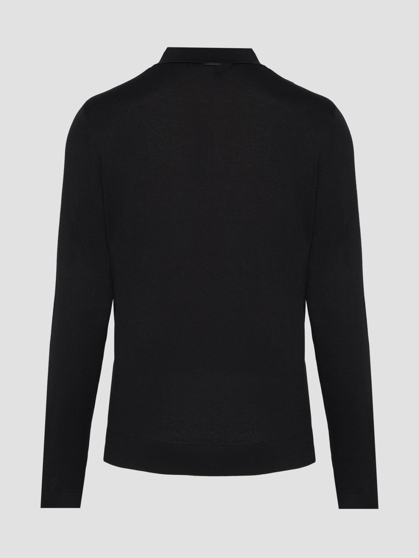 Мужское черное поло модель MMSW01539.YA400145;9000 Фото