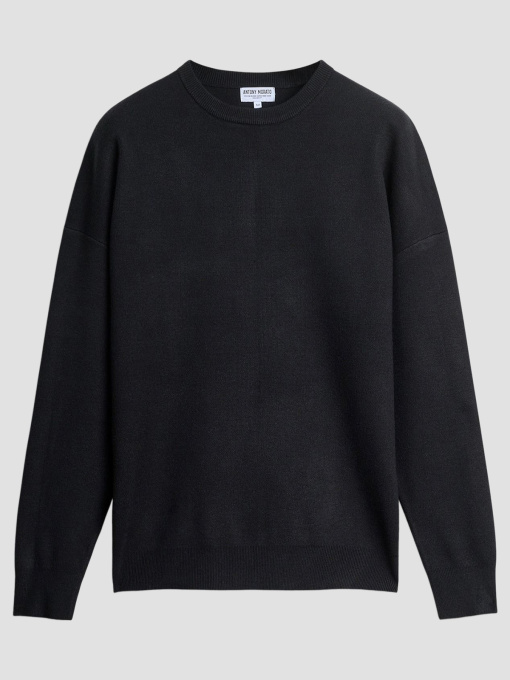 Мужской черный джемпер модель MMSW01544.YA500082;9000 Фото