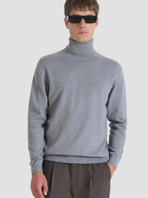 Мужской серый гольф модель MMSW01562.YA200081;9005 Фото