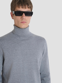 Мужской серый гольф модель MMSW01562.YA200081;9005 Фото