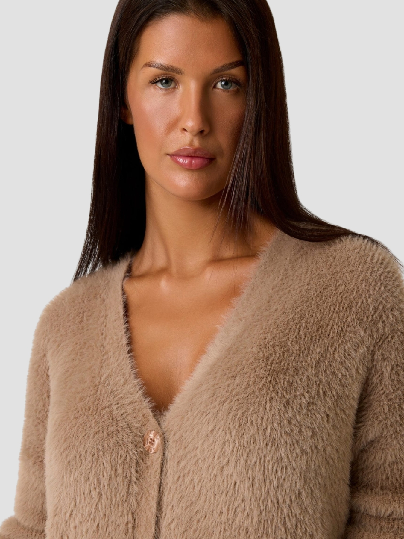 Жіночий бежевий кардиган модель O5BR02.Z1282;G1AH Фото